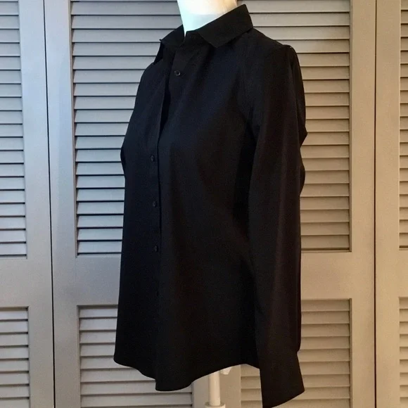 Jones New York Signature Easy Care Button Down Shirt - Picture 3 of 11